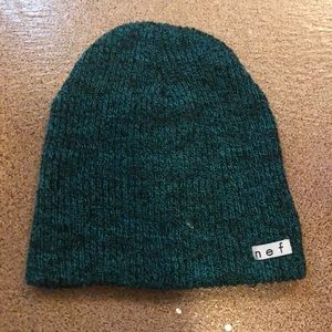 Neff Beanie (teal and black)